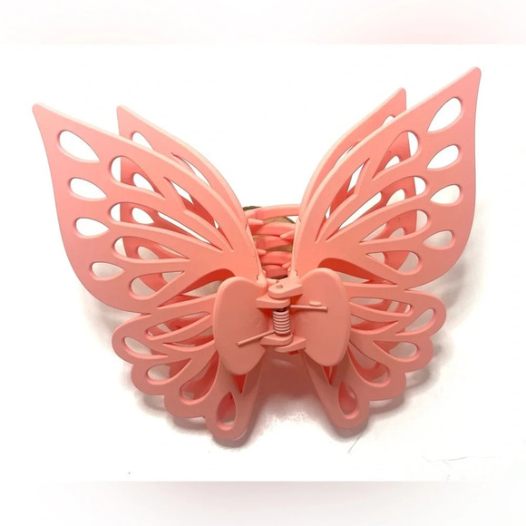 NEW LARGE Double Layer Cut Out Butterfly Hair Clip 4.72 X 5,3 Inches. - Picture 2 of 3